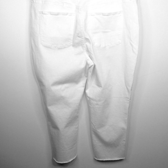 NEW Madewell High Rise Slim Boyjean in Tile White 34 - Picture 5 of 9